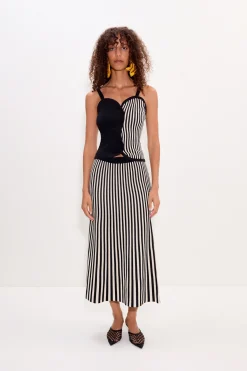 Clancyclancy knit maxi skirt