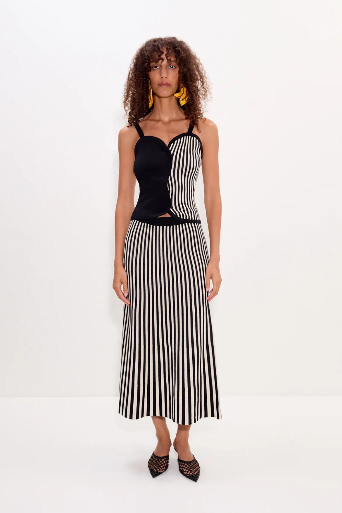 Clancyclancy knit maxi skirt