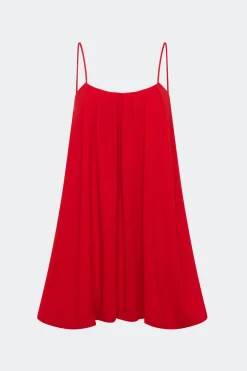 Cleocleo crepe mini dress