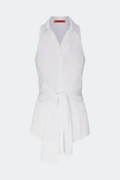 Innainna sleeveless poplin top
