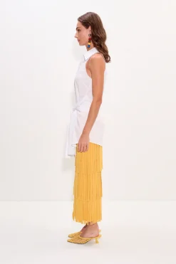 Innainna sleeveless poplin top
