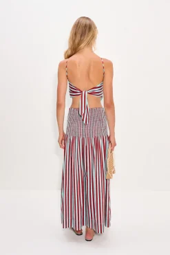 Kitkit poplin tie top