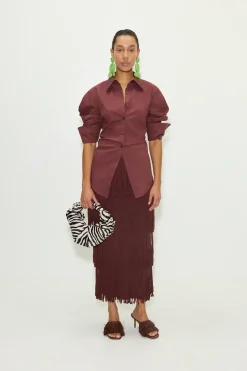 Lochloch poplin button up
