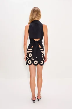 Lochloch sleeveless poplin button up