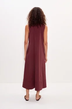 Marmar crochet poplin dress