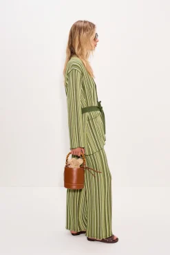 Maxmax belted knit cardigan