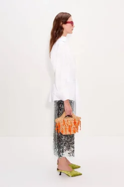 Miamia sequin skirt