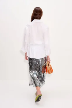 Miamia sequin skirt