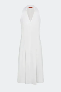 Navanava poplin midi dress