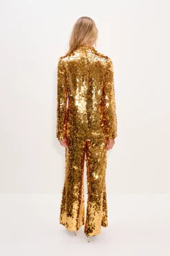 Nellanella sequin wide leg pant