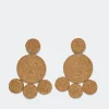 Raffiaraffia deco earring