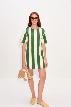 Saharasahara short sleeve mini dress