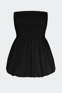 Viavia smocked mini dress