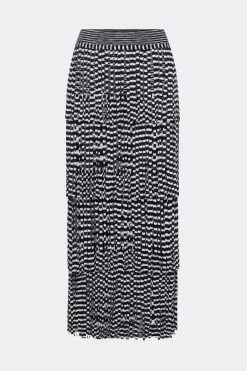 Zaza za knit fringe skirt